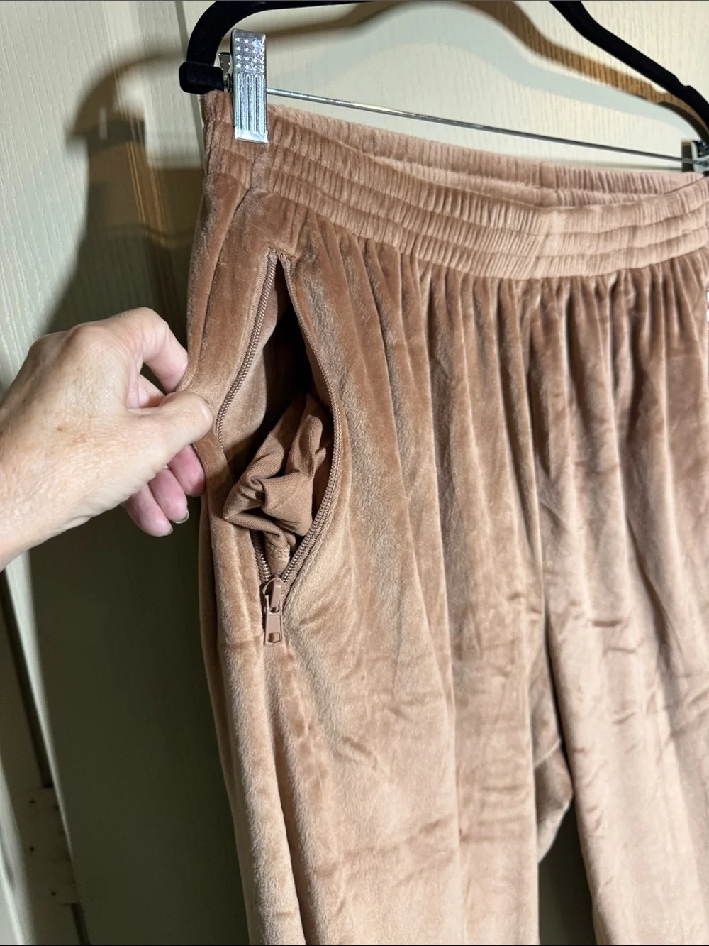 Skims Soft Velour Lounge Pants Large - Picture 4 of 13